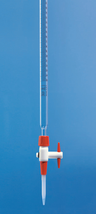 紧凑-滴定管 &#039;economy&#039;, SILBERBRAND, B级, 硼 3.3, 带 PTFE 旋塞