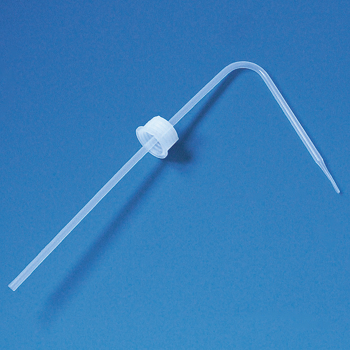 备用洗瓶瓶盖（窄颈），ETFE材质，含FEP材质喷管