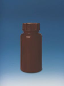 试剂瓶, PE-LD, 宽颈, 棕色