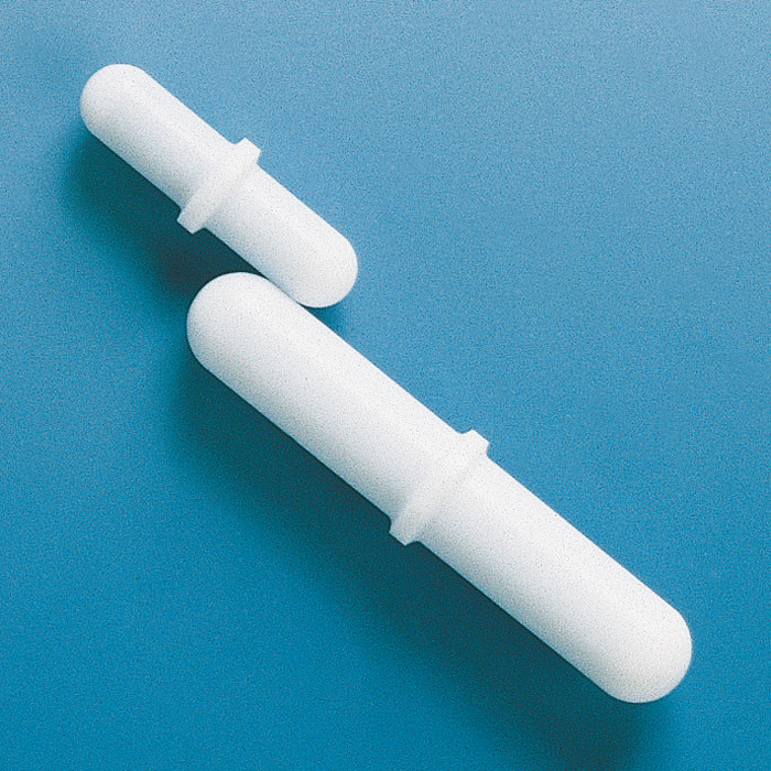 磁力搅拌子, 圆柱形，带中心环, PTFE