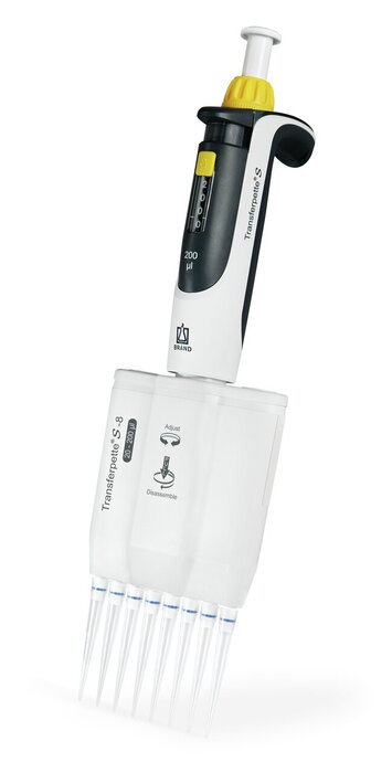 多通道微量移液器 Transferpette® S -8, 可变, DE-M