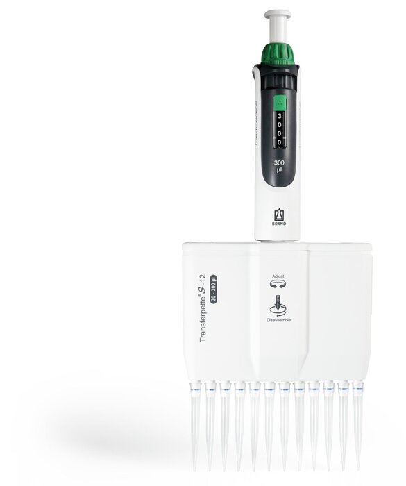 多通道微量移液器 Transferpette® S -12, 可变, DE-M