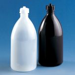试剂瓶, PE-LD, 用于组装式自动回零滴定管 / Schilling 型自动回零滴定管, 含旋盖和瓶口套管