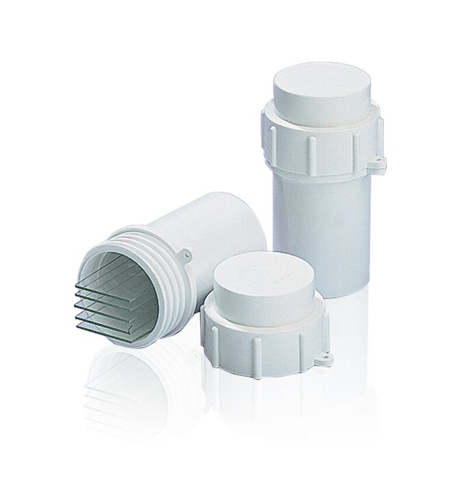 转移盒 用于载玻片, PP, 回合